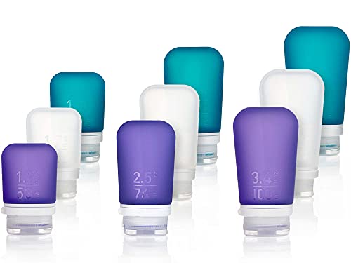 humangear 'gotoob' trójpak 44 ML przezroczysty/fioletowy/turkusowy HG3183