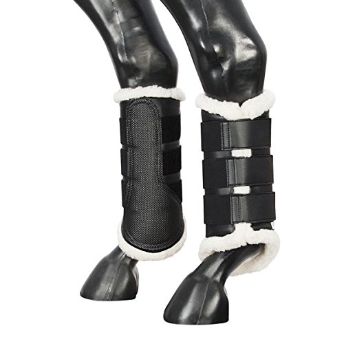 PFIFF 102036 Elda, zamknięte ochraniacze robocze z podszewką, białe, L