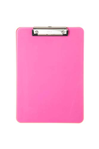 Clipboard plastikowy, przezroczysty, MAULneon