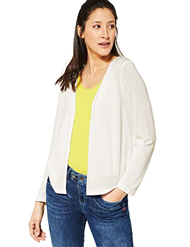 Kardigan z delikatnej dzianiny, kość słoniowa (Off White), 38