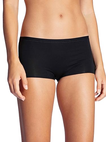 CALIDA Natural Comfort Figi, czarne (Schwarz 992), rozmiar 46 (rozmiar producenta S) damskie, 1 sztuka, Czarny (Schwarz 992), S