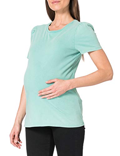 Supermom Damska koszulka Tee Ss Puff, Agate Green - P748, XL
