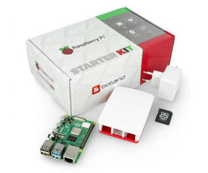 Raspberry Pi Zestaw 4B WiFi 2GB RAM, 32GB, oficjalne akcesoria