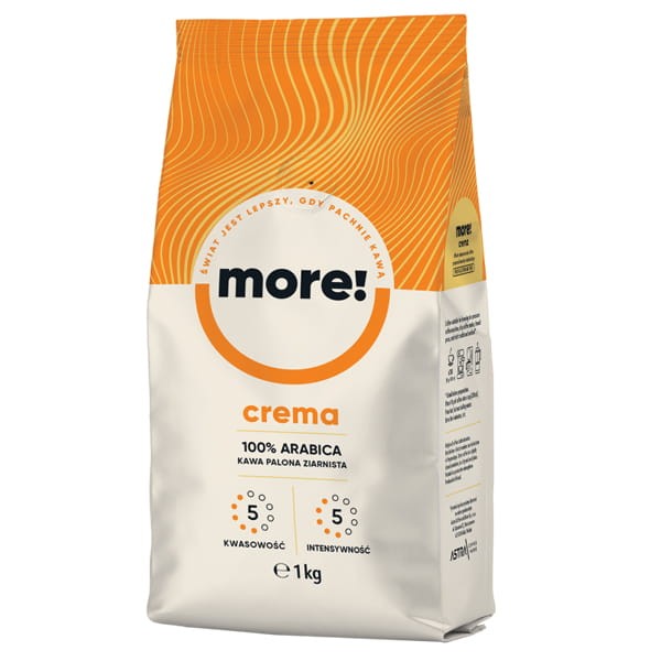 Astra More Crema 1kg kawa ziarnista AST.MORE.CREMA.1KG.Z