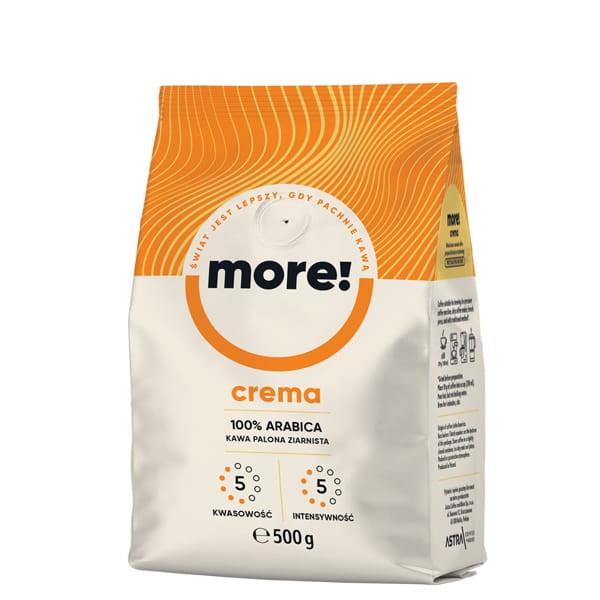 Astra More Crema 500g kawa ziarnista AST.MORE.CREMA.500.Z