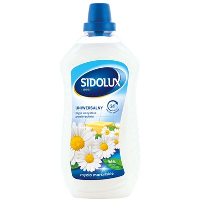 Sidolux Płyn do podłóg 1 l / mydło marsylskie