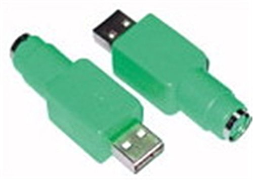 MicroConnect USB-A PS/2 M-F Zielony USBAPS2F