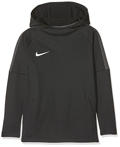 Nike Chłopięca bluza Dry Academy18 Football Hoodie-aj0109 czarny czarny (Black/Anthracite/Anthracite/White) XS