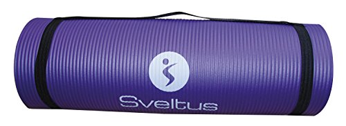 sveltus 180 x 60 x 1 cm mata gimnastyczna, uniseks, dla dorosłych, fioletowa 1360_Violet