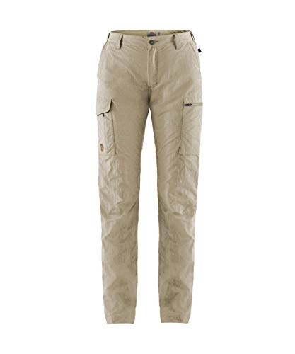 Fjallraven Damskie spodnie sportowe Travellers Mt Pants BEŻOWY 42