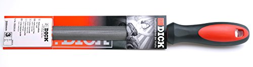 Dick Półokrągły pilnik ilość nacięć 3 z uchwytem 2K 200 mm Dick 3352203-2K