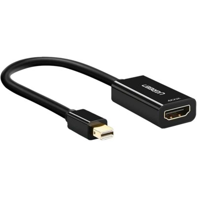 UGREEN Adapter mini DisplayPort - HDMI UGREEN 4K (czarny)