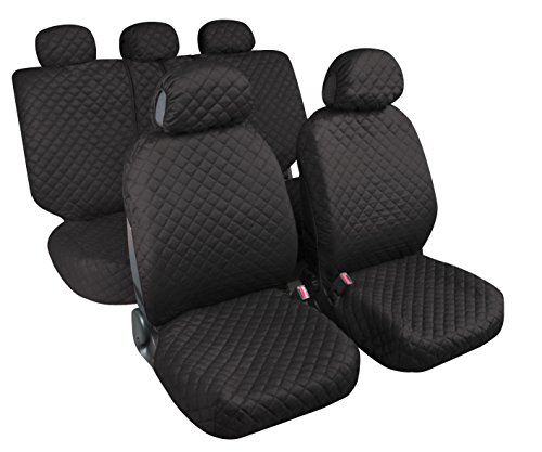 Lampa Komplet pokrowców na siedzenia BIBA czarny 54920