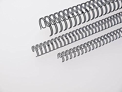 Renz preferencyjny ring wire drut grzebień do łączenia elementów w 3: 1, podziału 34 pętli, średnica 6.9 MM, 1/4 cala, czarny 310690134