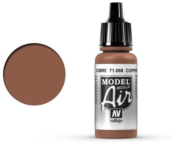 Vallejo Model Air Copper Metallic 71.068