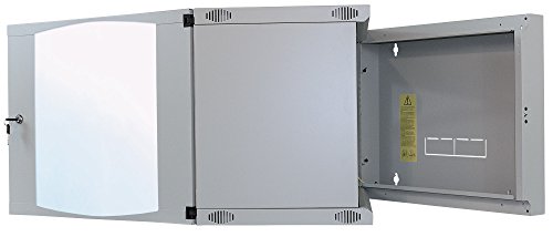 Intellinet Szafa Network Solutions Szafa wisząca Dwusekcyjna 6U, 450mm, szara, Flat