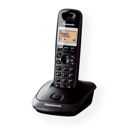 Panasonic KX-TG2511FX 240 g, Black, Caller ID, Wireless connection, Phonebook capacity 50 entries, Conference call, Built-in dis ...nie z tej ziemi - OFERTY z KOSMOSU