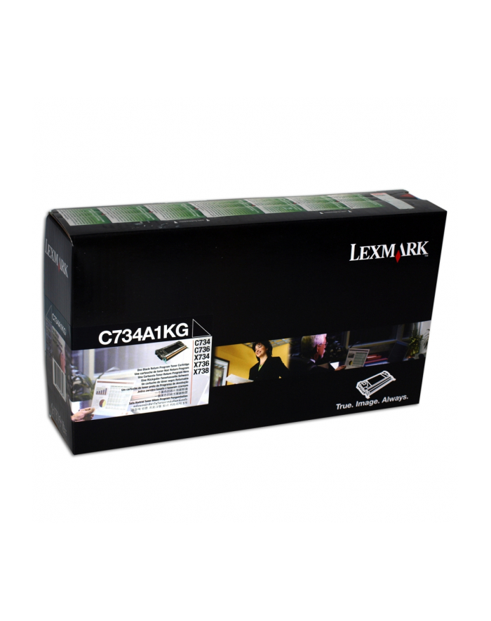 Toner Optra C73x/X73x Black 8K C734A1KG