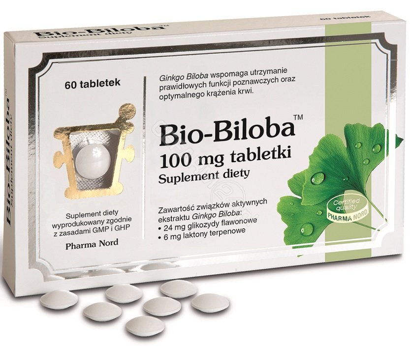PHARMA NORD Bio-Biloba 100 mg x 60 tabl