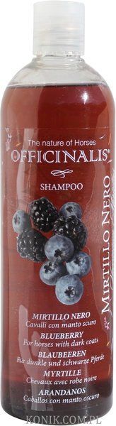 OFFICINALIS Szampon pielęgnujący dla ciemnych koni borówka/jeżyna 500ml -