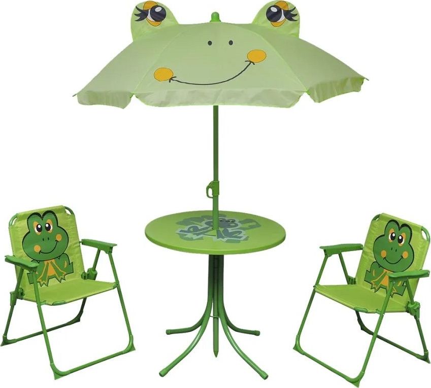 Elior zestaw mebli ogrodowych dla dzieci Lummo, zielony 4173