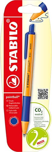 Długopis - STABILO pointball kolor niebieski