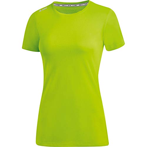 JAKO JAKO Run 2.0 T-shirt damski, neonowo-zielony, 36 6175