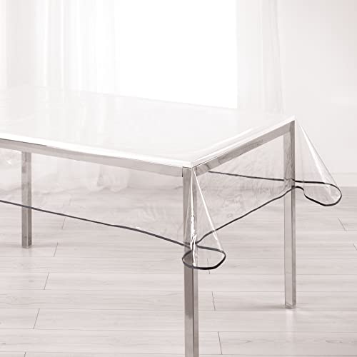 Ligne Decor ligne Decor 140x240 cm, obrus UNI kryształ 15x100E biais ogrodowy, antracyt 1710574