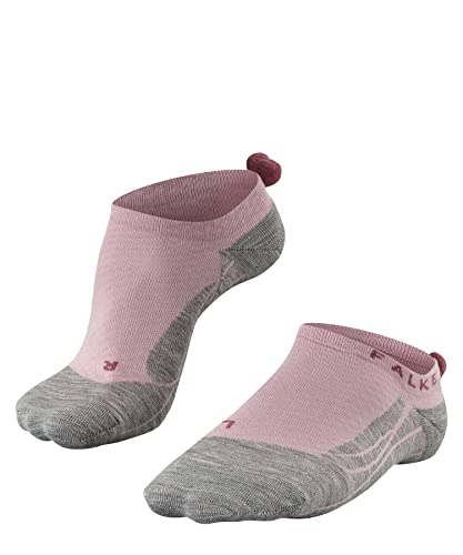 FALKE Kobiety Skarpety do golfa GO2 Pompom W SO Bawełna przeciw pęcherzom 1 Para, Różowy (Thulit 8663), 35-36