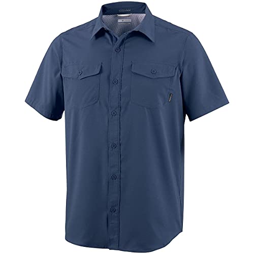 COLUMBIA Utilizer II koszula męska z krótkim rękawem, niebieski, xxl