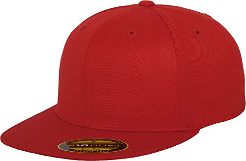 Flexfit Premium 210 Fitted czapka dla dorosłych czerwony czerwony L-XL 6210
