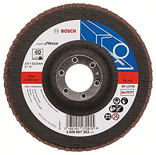 Bosch Flap Disc Blue Metal 125X40 2608607353