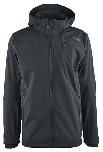 CMP męska kurtka softshell, czarny, 58 3A40537N_U901_58
