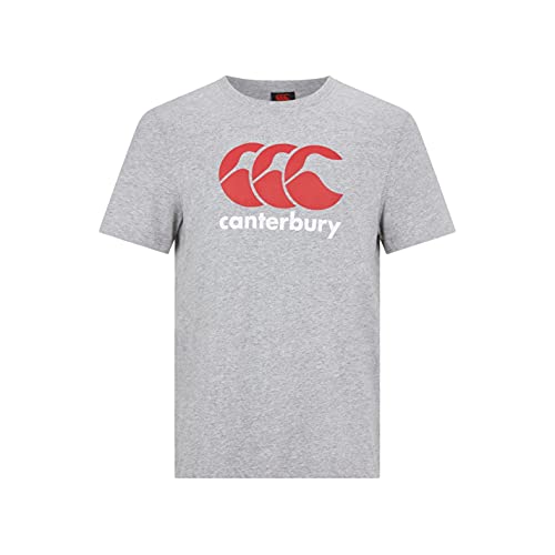 Canterbury mężczyzn CCC T-Shirt z logotypem, szary, S E546720-92B-S