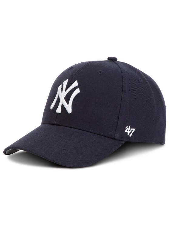 New York 47 Brand Czapka z daszkiem Yankees 47 B-MVP17WBV-HM Granatowy