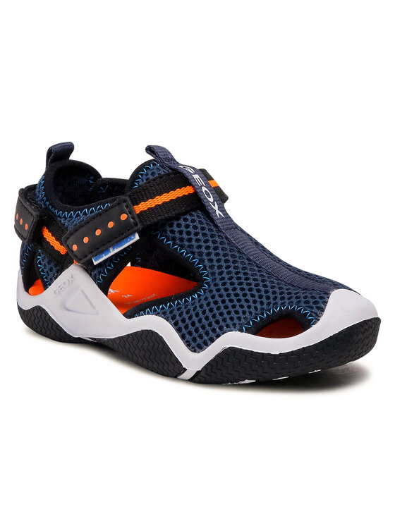 Geox Sandały J Wader B. A J1530A 00014 C4074 M Granatowy