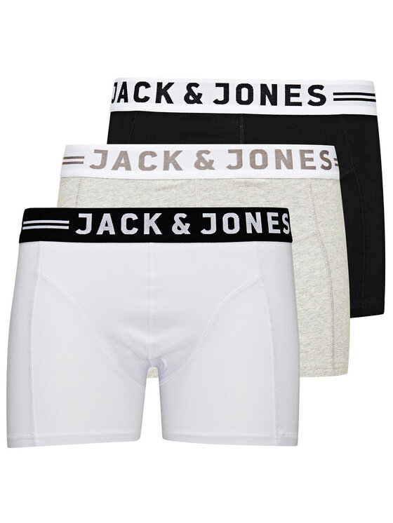 Jack&Jones Komplet 3 par bokserek 12081832 Kolorowy