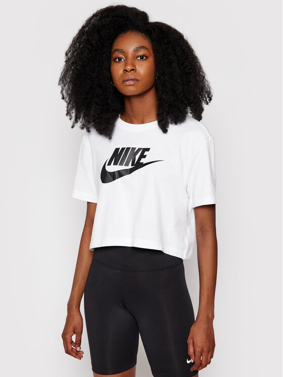 Nike T-Shirt Sportswear Essential BV6175 Biały Loose Fit