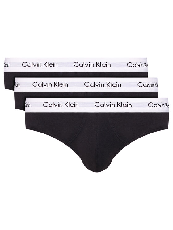 Calvin Klein Underwear Komplet 3 par slipów 0000U2661G Czarny