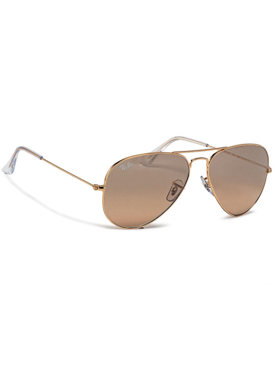 Aviator Ray-Ban Okulary przeciwsłoneczne Large Metal 0RB3025 001/3E Złoty