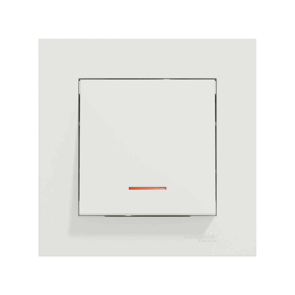 Schneider Electric Przycisk podświetlany Miluz Ed biały
