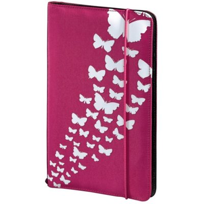 Hama Futerał na płyty CD 48szt CD-WALLET SLIM Gumka Różowy