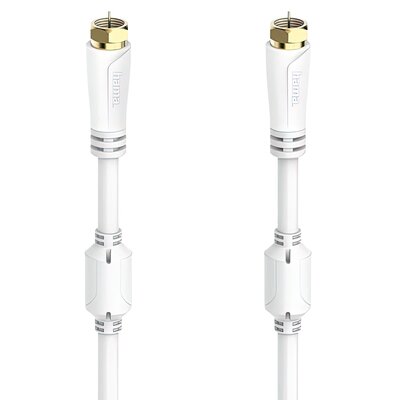 Hama Kabel antenowy 100dB wtyk F wtyk F pozłacany 3m > PIĄTY PRODUKT 99%