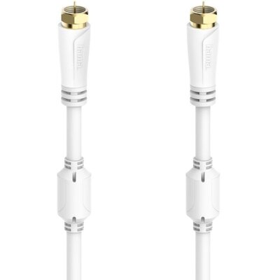 Hama Kabel antenowy 100dB wtyk F wtyk F pozłacany 1,5m > PIĄTY PRODUKT 99%