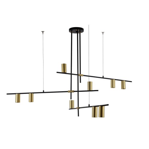 Light Prestige Lampy Lampa Arizona Lampy LP-074/9PL BK/GD