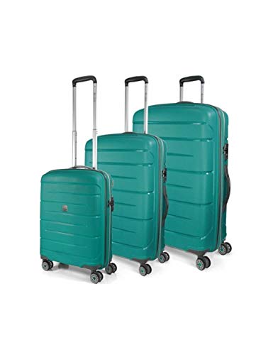Roncato Zestaw walizek Starlight 2.0 3400-87 Turkusowe - turkusowy 42340087