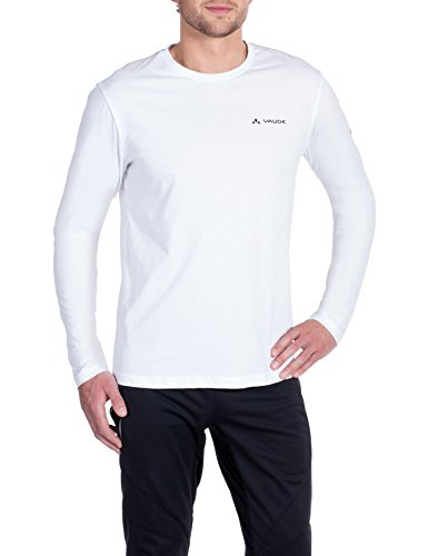 Vaude VAUDE męski T-shirt Brand Long Sleeve, biały, L 064540015400