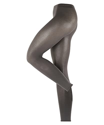 Esprit bawełniane legginsy damskie - bogate w bawełnę, wiele kolorów, rozmiary S-XXL, 1 para - półprzezroczyste, cienkie, na każdą okazję Grey (Stone Grey 3988) XL (UK 16-18 EU 42-44) 18433-3988