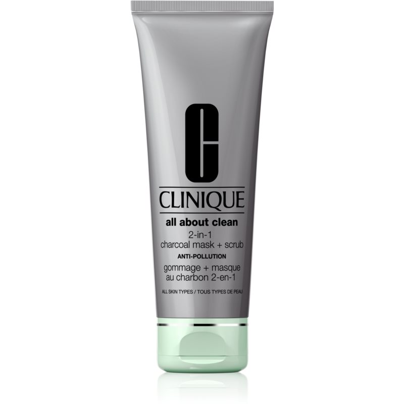 Clinique Oczyszczanie All About Clean 2-in-1 Charcoal Mask + Scrub 100 ml