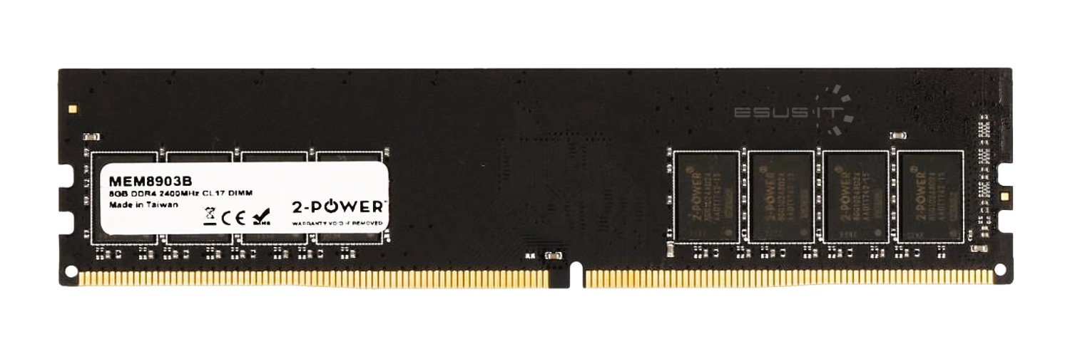 Pamięć RAM 1x 8GB 2-POWER NON-ECC UNBUFFERED DDR4 2400MHz PC4-19200 UDIMM | MEM8903B